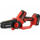 YATO Akku-Kettensäge 127 mm 5" 18 V (2 Ah Akku + Ladegerät)