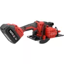 YATO Akku-Kreissäge 140 mm bürstenlos 18 V (2 x 4,0 Ah Akku + Ladegerät)