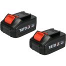 YATO Akku-Kettensäge 16" 2 x 18 V (2 x 4,0 Ah Akku + Ladegerät)