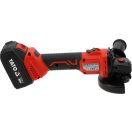 YATO Akku-Winkelschleifer bürstenlos 125 mm 18 V (inkl. 2 x 4 Ah Akku und 2 Ah Ladegerät)