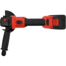 YATO Akku-Winkelschleifer bürstenlos 125 mm 18 V (inkl. 2 x 4 Ah Akku und 2 Ah Ladegerät)