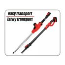 YATO Akku-Laubschneider 207-2740 mm 18 V Li-Ion (1 x 2,0 Ah Akku + Ladegerät)