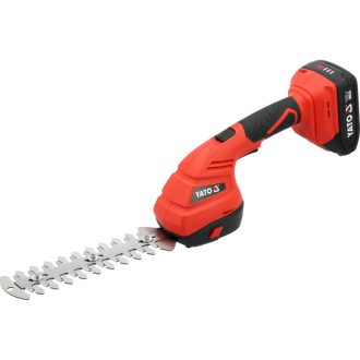   YATO Akku-Gras- und Heckenschere 18 V (mit 2 Ah Akku und Ladegerät)