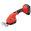 YATO Akku-Gras- und Heckenschere 18 V (mit 2 Ah Akku und Ladegerät)