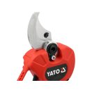 YATO Akku-Baumschere bürstenlos 40 mm 18 V (inkl. 2 Ah Akku und Ladegerät)