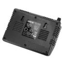 YATO Intelligentes Doppelbatterieladegerät für Maschinen 18 V