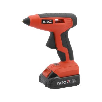   YATO Akku-Klebepistole 11 mm 18 V Li-Ion (1 x 2,0 Ah Akku + Ladegerät)