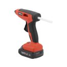 YATO Akku-Klebepistole 11 mm 18 V Li-Ion (1 x 2,0 Ah Akku + Ladegerät)