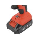 YATO Akku-Klebepistole 11 mm 18 V Li-Ion (1 x 2,0 Ah Akku + Ladegerät)