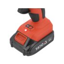 YATO Akku-Klebepistole 11 mm 18 V Li-Ion (1 x 2,0 Ah Akku + Ladegerät)