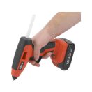 YATO Akku-Klebepistole 11 mm 18 V Li-Ion (1 x 2,0 Ah Akku + Ladegerät)