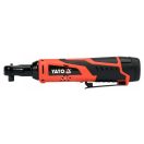 YATO Akku-Eckenschlagschrauber 3/8" 45 Nm 12 V Li-Ion (1 x 2,0 Ah Akku + Ladegerät)