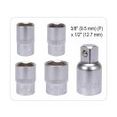 YATO Akku-Eckenschlagschrauber 3/8" 45 Nm 12 V Li-Ion (1 x 2,0 Ah Akku + Ladegerät)