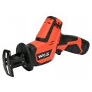 YATO Akku-Säbelsäge 12 V Li-Ion (1 x 2,0 Ah Akku + Ladegerät)