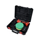 YATO Akku-Exzenterpolierer 150 mm ohne Kohlebürste 18 V Li-Ion (1 x 3,0 Ah Akku + Ladegerät)