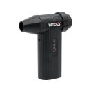 YATO Luftbesen und Autostaubsauger 7,2 V 4 Ah 130000 U/min mit Zubehör