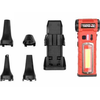 YATO Luftfeger 7,4 V 4 Ah 110000 U/min, 6-teilig