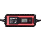 YATO Batterieladegerät 6/12 V 2/4 A max. 200 Ah LCD-Display