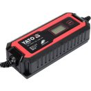 YATO Batterieladegerät 6/12 V 2/4 A max. 200 Ah LCD-Display