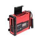 YATO Batterieladegerät 12 V 2/8/15 A max. 200 Ah LCD-Display