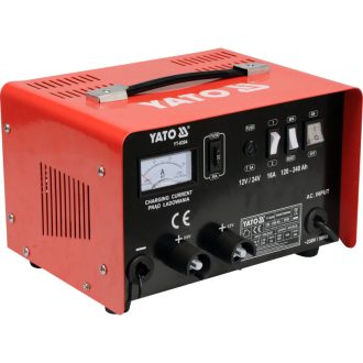 YATO Batterieladegerät 12-24 V / 16 A / 120-240 Ah