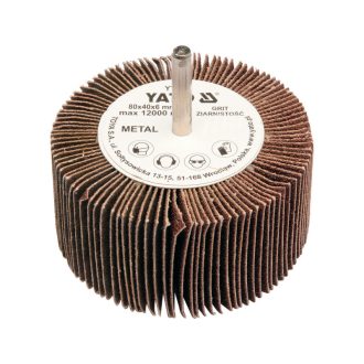 YATO Spindel-Lamellenschleifscheibe 80 x 40 x 6 mm / P120