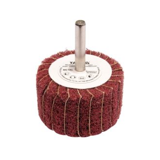 YATO Lamellenschleifscheibe mit Stift 50 x 30 x 6 mm / P60