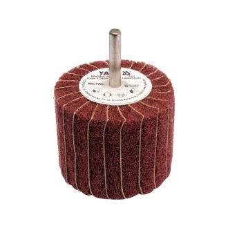 YATO Lamellenschleifscheibe mit Schaft 60 x 50 x 6 mm / P150