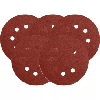 YATO Klettschleifscheibe 125 mm / P40 8-Loch (5 Stück)