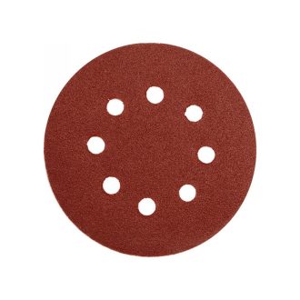   YATO Kletthaftende Faserscheibe 125 mm / P180 8 Loch (5 Stück)