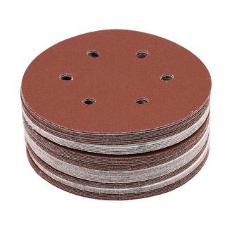 YATO Klettschleifscheibe 150 mm / P120 6-Loch (50 Stück)