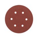 YATO Fasergewebeschleifscheibe, Klettverschluss 150 mm / P150 6 Löcher (50 Stück)