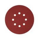 YATO Klettschleifscheibe 150 mm / P180 8 Löcher (50 Stück)