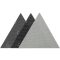 YATO Schleifgitter Delta, Klettverschluss 280 mm / P120 (3 Stück)