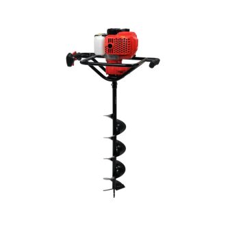 YATO Benzin-Bodenbohrer 51,2 cm3 + 3 Bohrer