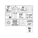 YATO Kettensägenführung 12" 3/8" 1,3 mm