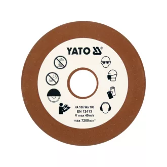   YATO Kettenzielscheibe 108 x 23 x 3,2 mm für Kettenziel YT-84990