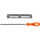 YATO Rundkettenfeile mit Führung und Griff 4,5 mm