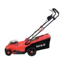 YATO Akku-Rasenmäher 370 mm 2 x 18 V (2 x 4,0 Ah Akku + Ladegerät)