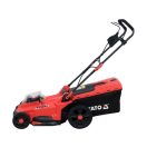 YATO Akku-Rasenmäher 430 mm 2 x 18 V (2 x 4,0 Ah Akku + Ladegerät)