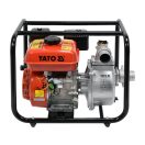 YATO Benzin-Wasserpumpe 2" 208 cm3 5,9 PS 36 m3/h