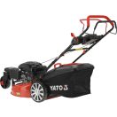 YATO Selbstfahrender Benzin-Rasenmäher 3-Rad 530 mm