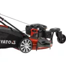 YATO Selbstfahrender Benzin-Rasenmäher 3-Rad 530 mm
