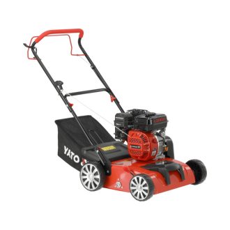 YATO Benzinbetriebener Rasenlüfter 380 mm