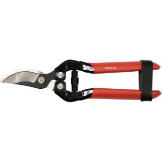   YATO Gartenschere 175 mm zum Obstpflücken und Schneiden von Blumen