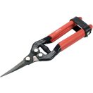 YATO Gartenschere 180 mm (gebogen) zum Obstpflücken und Schneiden von Blumen