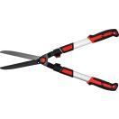 YATO Heckenschere mit gerader Klinge, verstellbarem Griff 825 mm