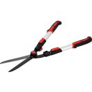 YATO Heckenschere mit gerader Klinge, verstellbarem Griff 825 mm