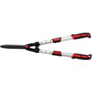 YATO Heckenschere mit gerader Klinge, verstellbarem Griff 825 mm