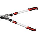 YATO Astschere mit Ratschenmechanismus und verstellbarem Griff 910 mm